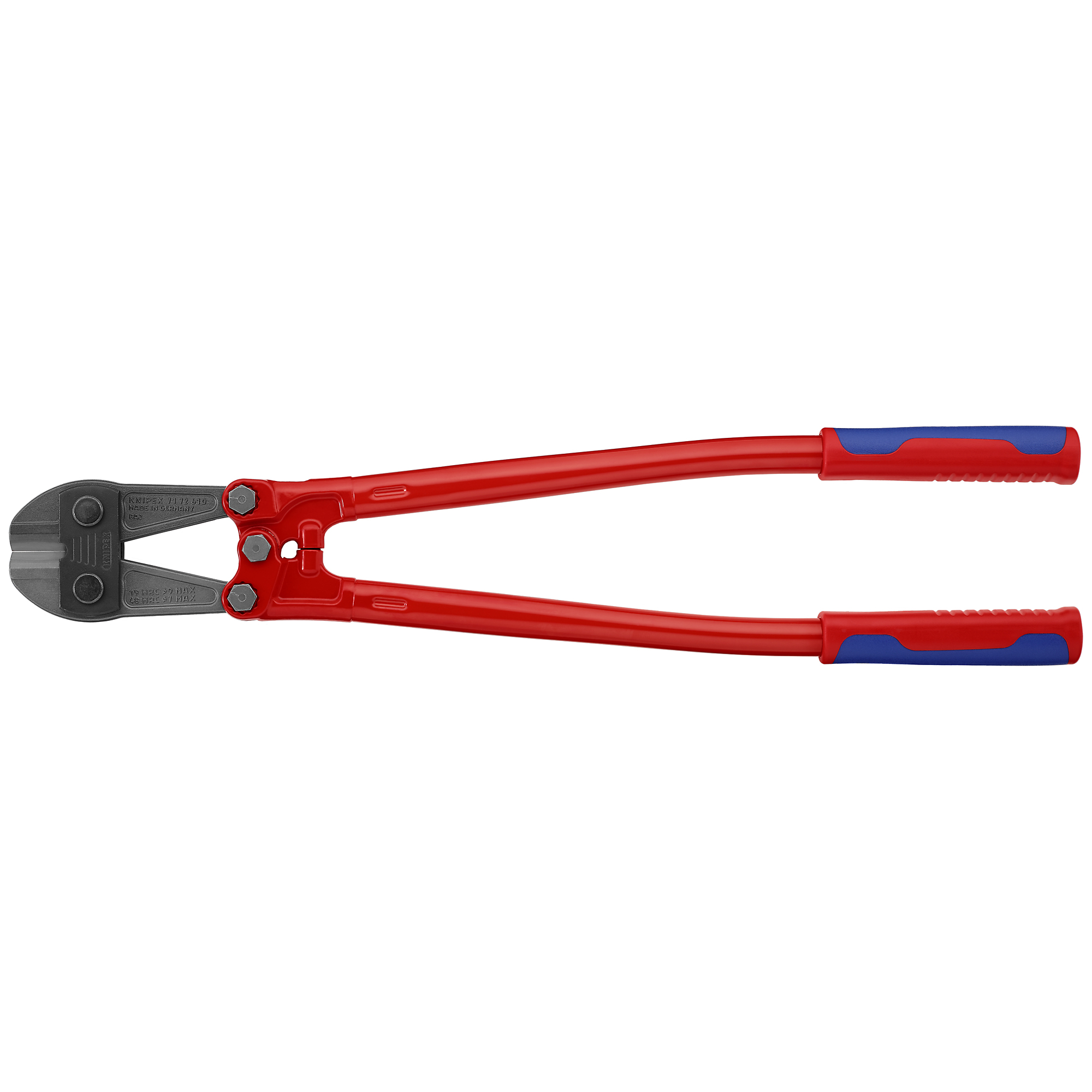 KNIPEX Large Bolt Cutters - 24in., Comfort Grip, 0.63in. Jaw Opening, 0.359375in. Cutting Capacity, Model# 71 72 610